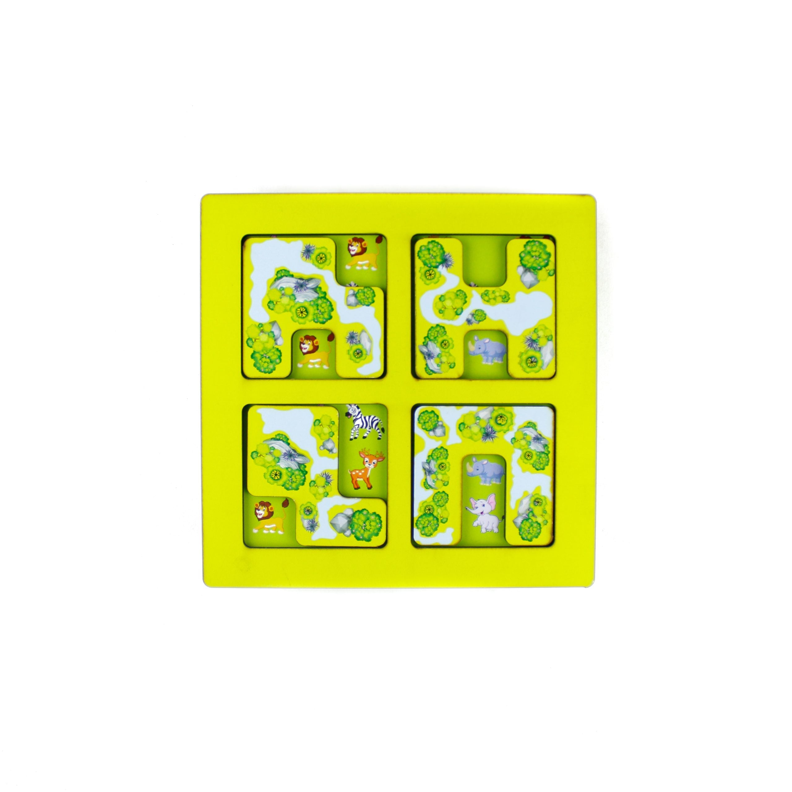 Finding Jungle Animal بازل حيوانات الادغال