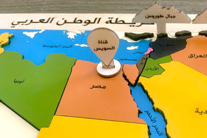 مصر في خريطة الوطن العربي