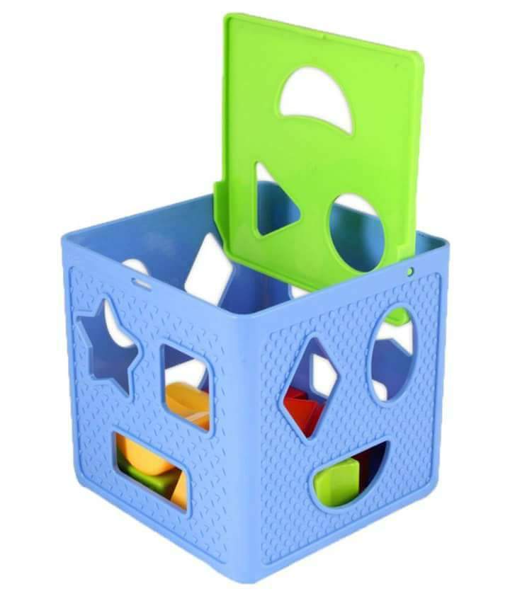 مكعب مطابقة بلاستيك اشكال هندسية