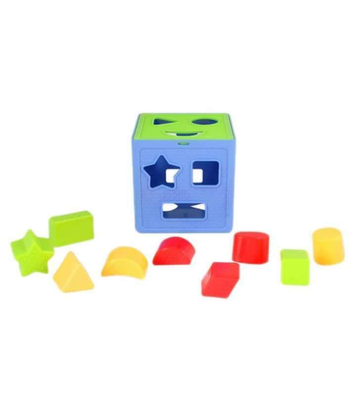 مكعب مطابقة بلاستيك اشكال هندسية