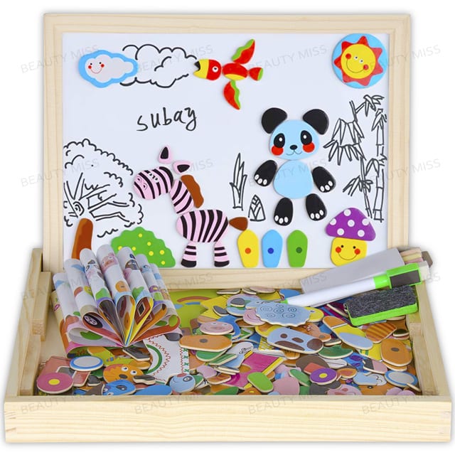 سبورة مغناطيس-حيوانات الغابة