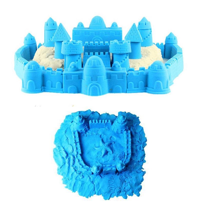 صلصال رملى 500 جرام ( أزرق)