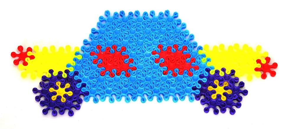 مبتكر نجمة مبطط -عبوة حجم كبير