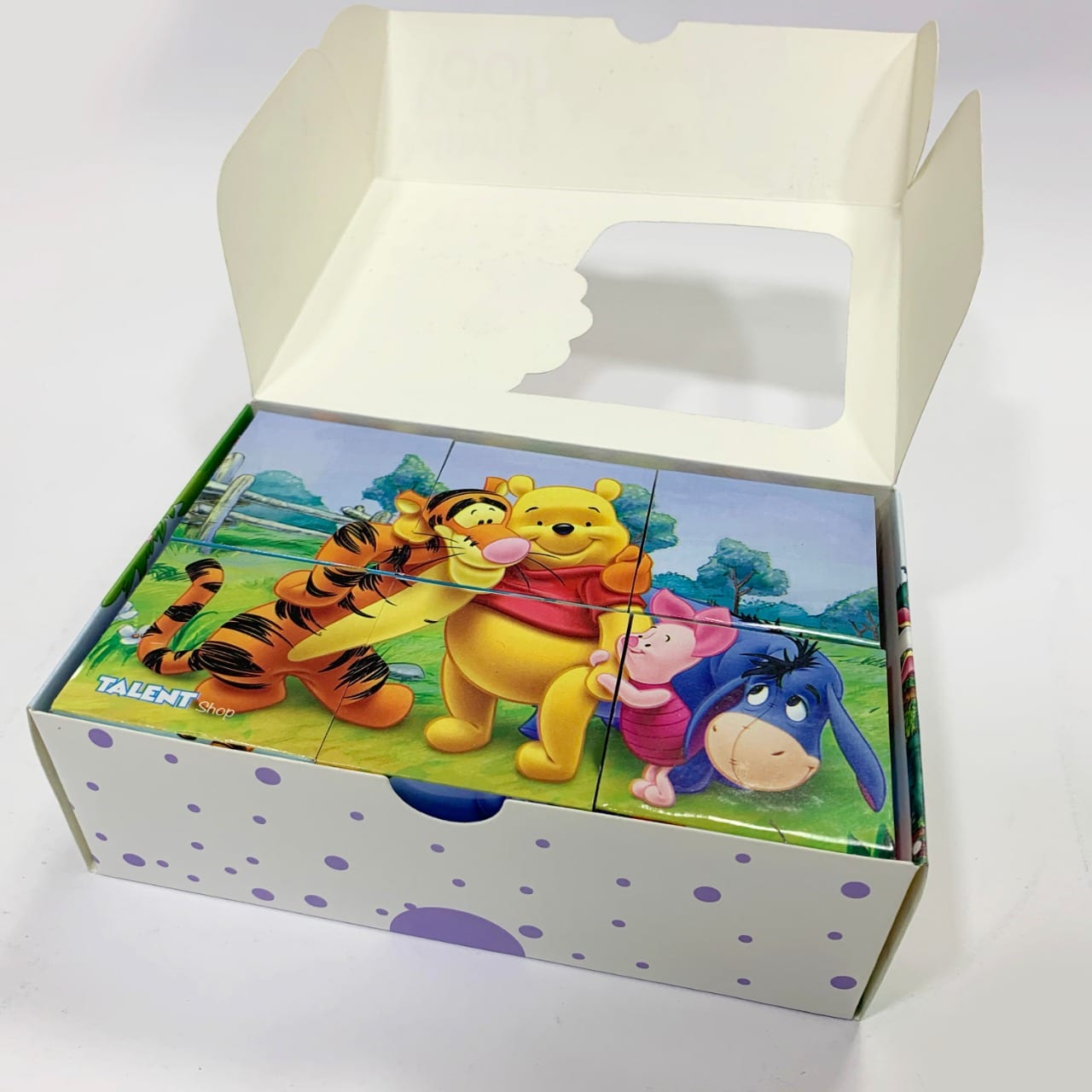 لعبة المكعبات ويني بوه 6 مكعب