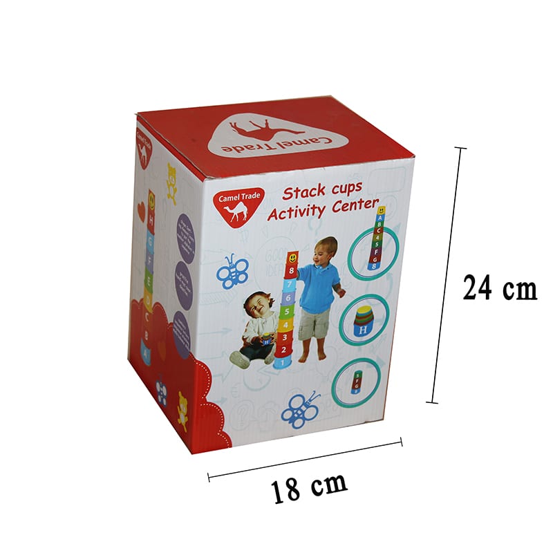 ترتيب اكواب 9 قطع abc