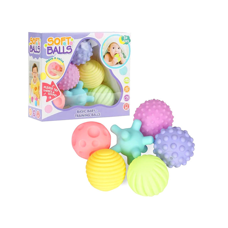 كرات سوفت سليكون 6 قطع