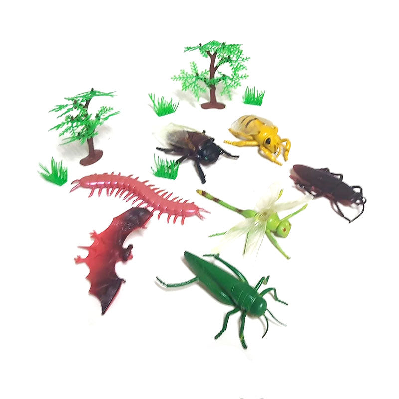 مجسمات حشرات كبير 7 قطع