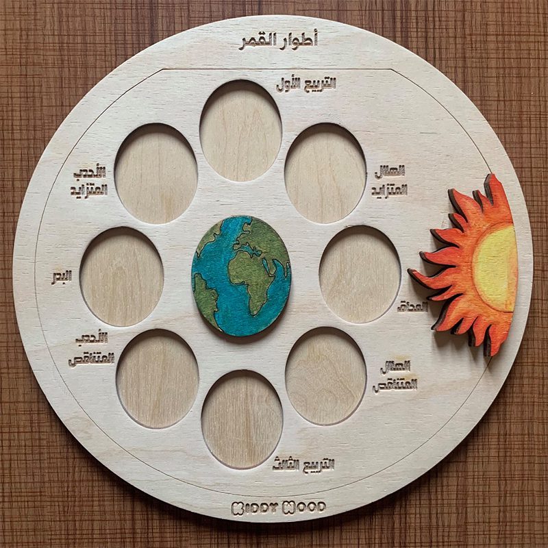 اطوار القمر
