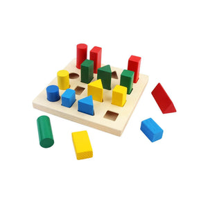 الجيومترك مجسمة متدرجة الارتفاعات منتسوري عمر تويز