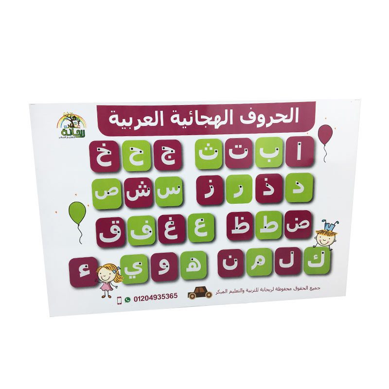 الحروف الهجائية العربية