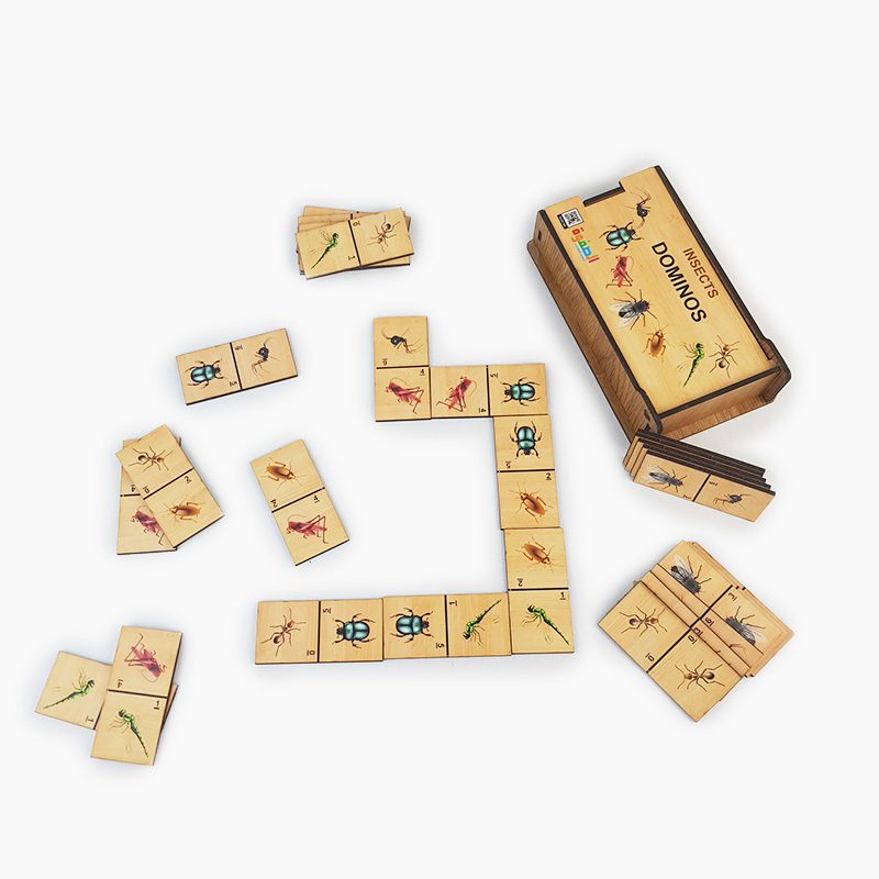 دومينو مستورد - حشرات