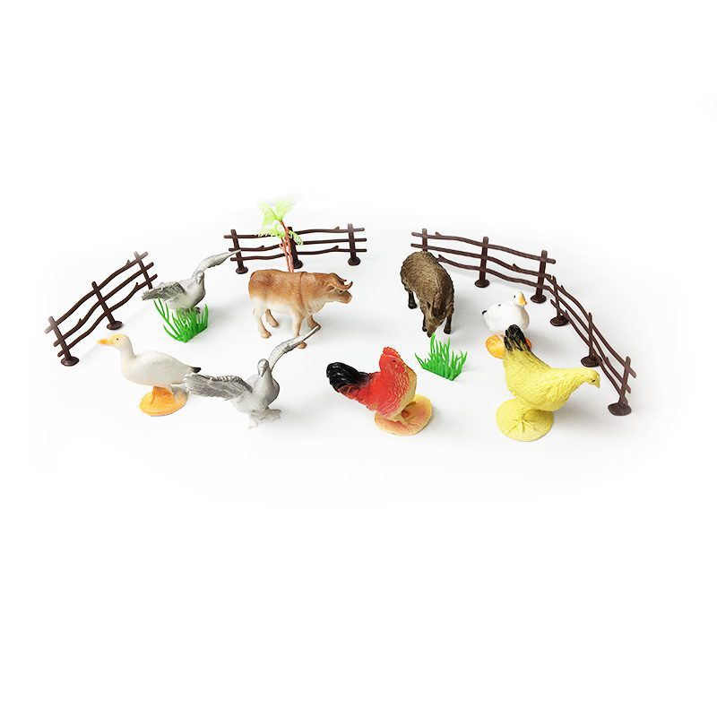 مجسمات حيوانات اليفة 15 قطعة