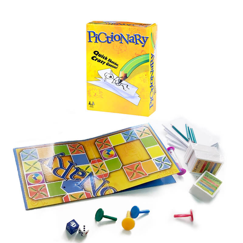 لعبة التخمين بالرسم بيكشنري  Pictionary word game