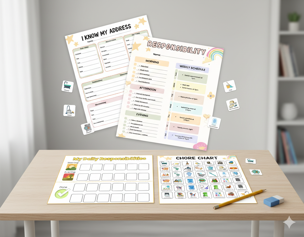 ✅ أنشطة تعلم المسؤولية وتنمية المهارات الحياتية