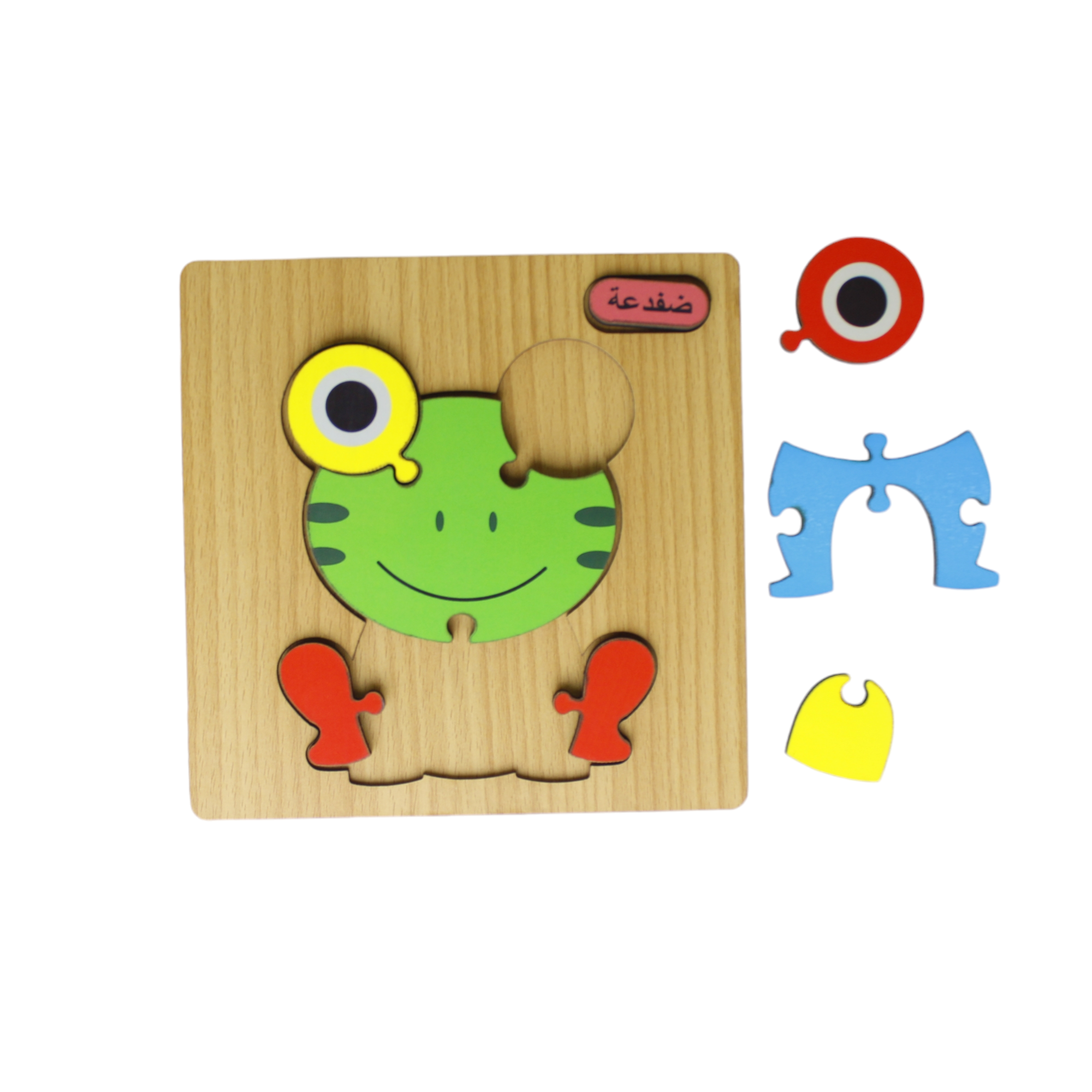 بازل خشبي ضفدع