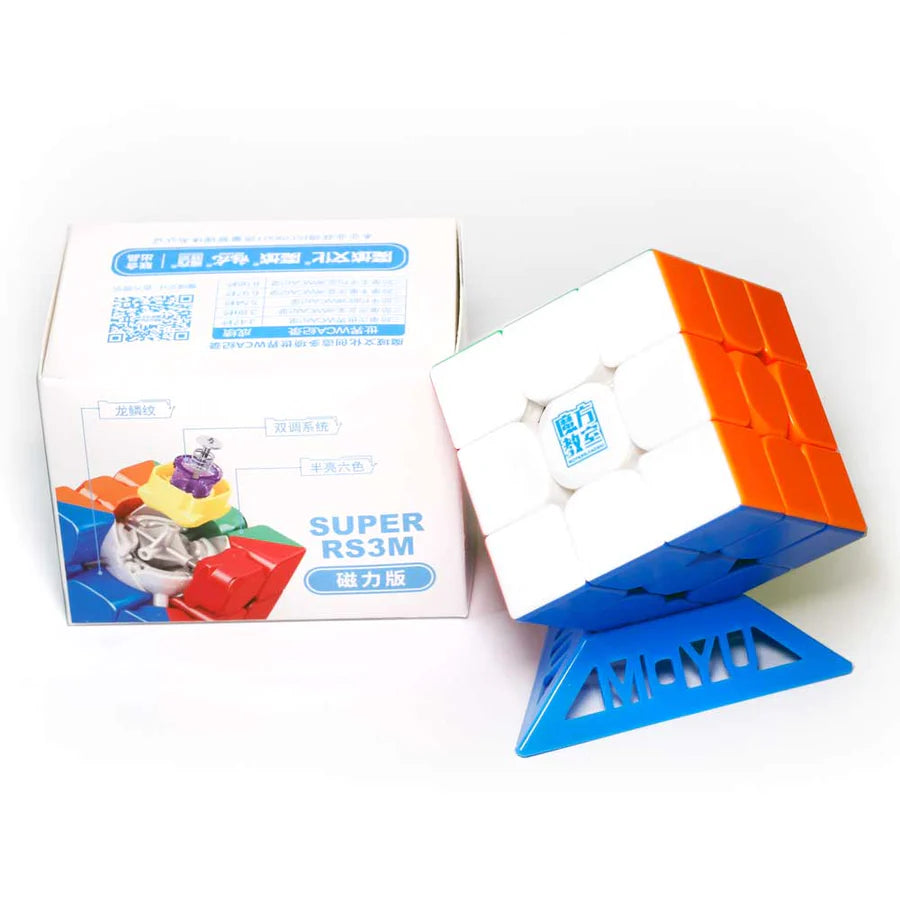 MoYu Super RS3M 2022 3x3 Magnetic Cube Stickerless