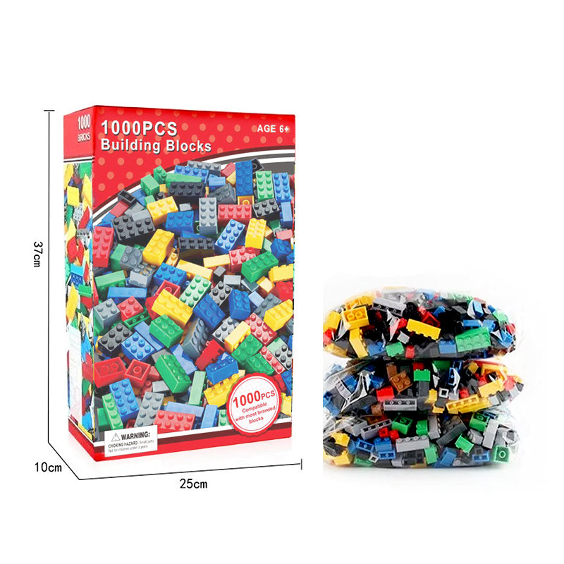 ليجو 1000 قطعة مكعبات