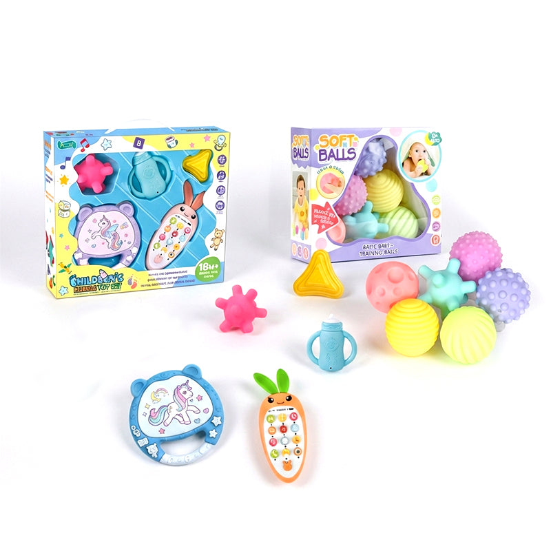 مجموعة ألعاب البيبي الحسية