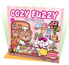 كتاب تلوين Cozy Fuzzy ضمن باندل Cozy New مع ألوان K-MAX من Omar Toys