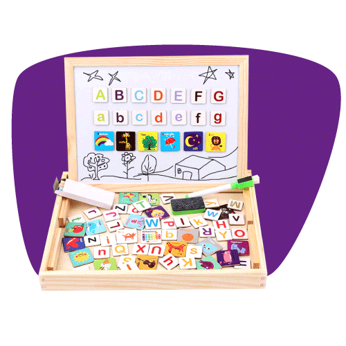 تعليم الحروف والكلمات