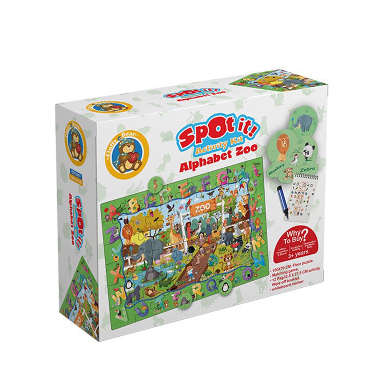 spot it-Alphabet ED-3001 - خصم اخر قطعة " العلبة مقطوعة "