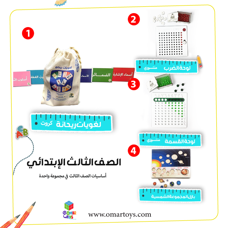 مجموعة تأسيس الصف الثالث الإبتدائي