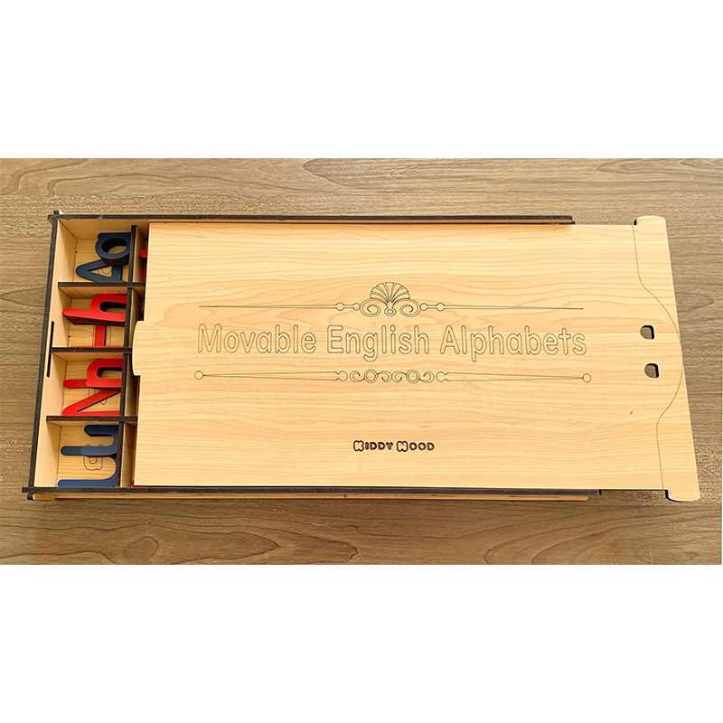 الحروف الانجليزية كيدي وود