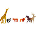 مجسمات حيوانات الغابة 6 قطع