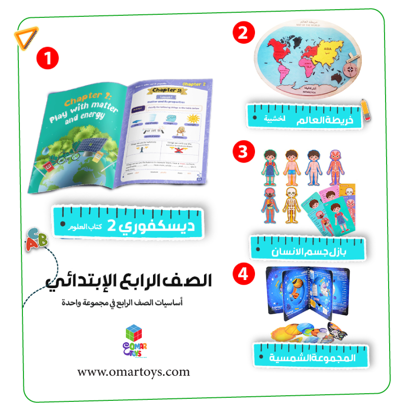 مجموعة تأسيس الصف الرابع الإبتدئي