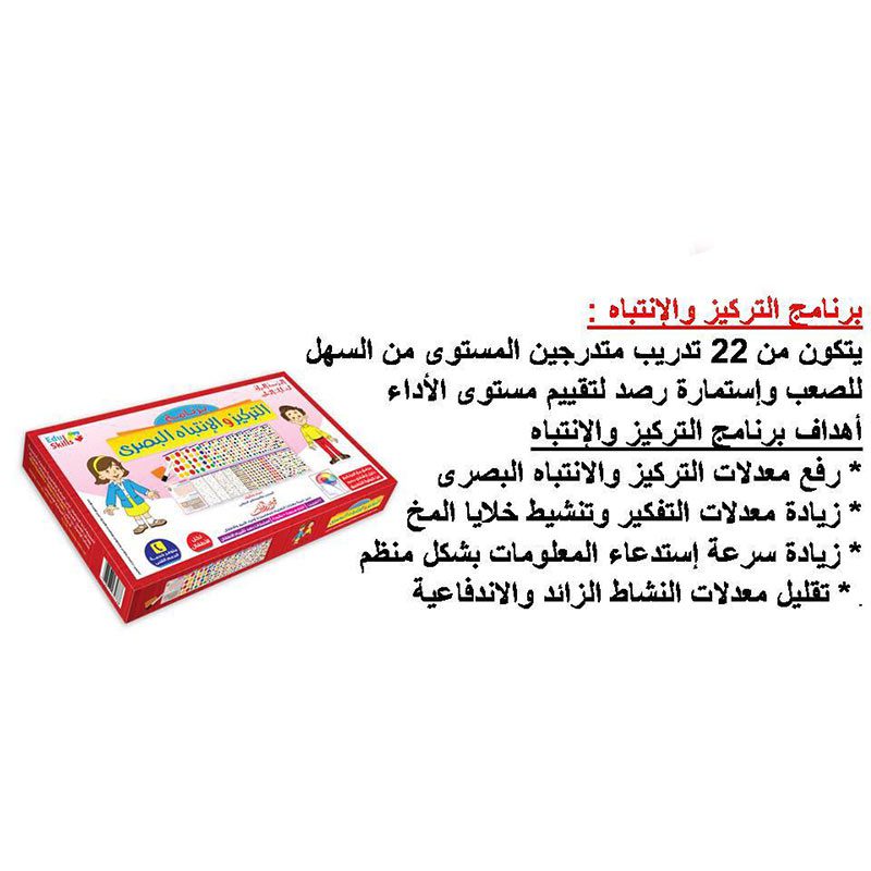التركيز والانتباه البصري - د محمد عبدالجليل
