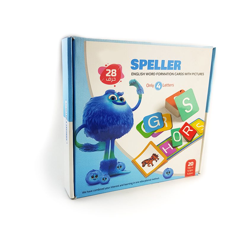 بناء الكلمات الإنجليزية– 4 حروف