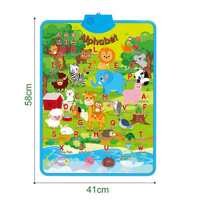 مقاس سجادة اصوات حيوانات وحروف انجليزي من عمر تويز جديد