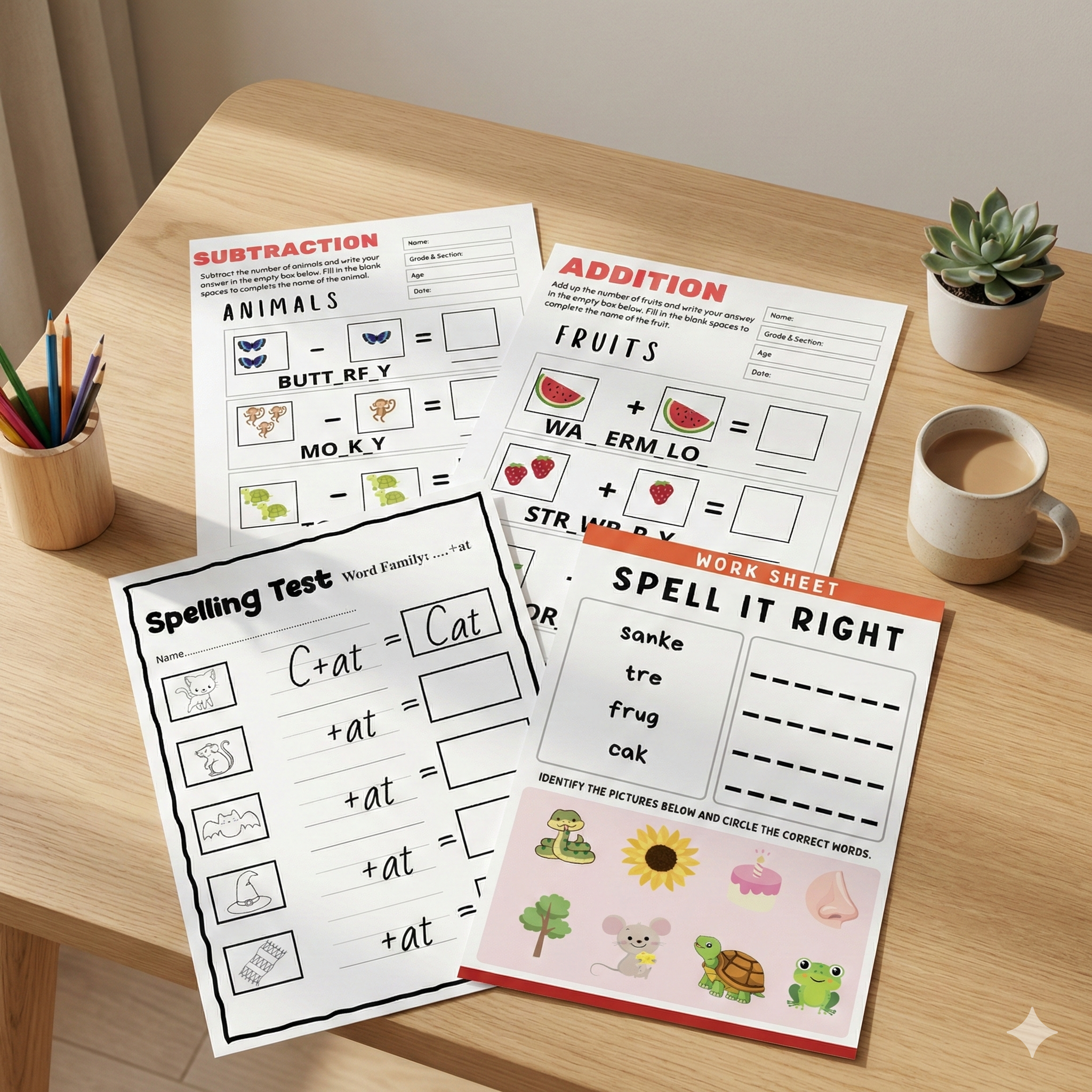 🇬🇧 أنشطة تعلم اللغة الإنجليزية والقراءة