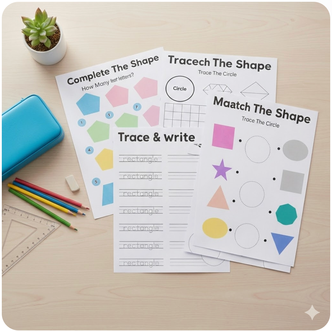 ✏️ أنشطة ما قبل الكتابة وتنمية المهارات الحركية