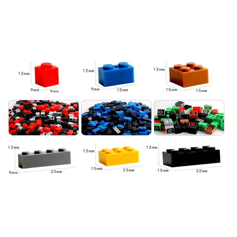 ليجو 1000 قطعة مكعبات