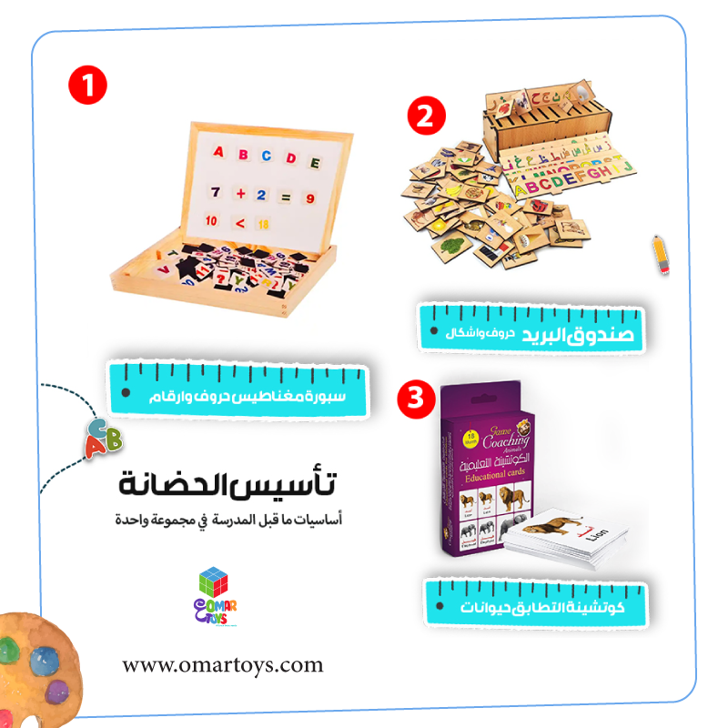 مجموعة ما قبل المدرسة للاطفال من سن 3 ل 6 سنوات