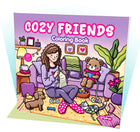 Cozy Friends Girls| Cozy Coloring Book كتاب تلوين كوزي للاسترخاء والإبداع