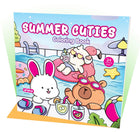 كتاب تلوين Cozy Summer Cuties ضمن باندل Cozy New مع ألوان K-MAX من Omar Toys