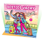 كتاب تلوين Cozy Besties Vacay ضمن باندل Cozy New مع ألوان K-MAX من Omar Toys