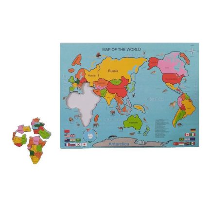خريطة العالم بازل مغناطيس