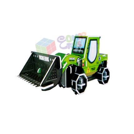 بازل 3D كرتون شكل  شاحنة خضراء