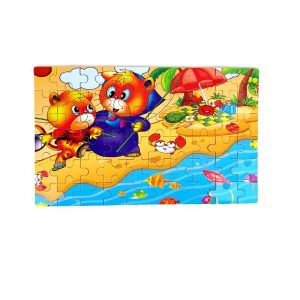NOW available fish puzzle toy بازل 60 قطعة علبة معدن - صيد السمك